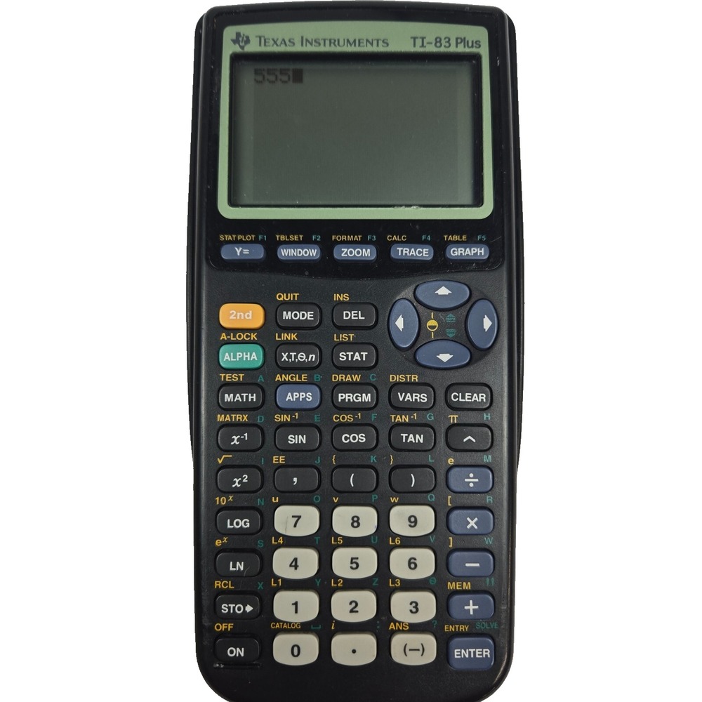 Texas Instruments TI-83 Plus Graphing Calculator With Manual Tested And Works - Picture 3 of 5